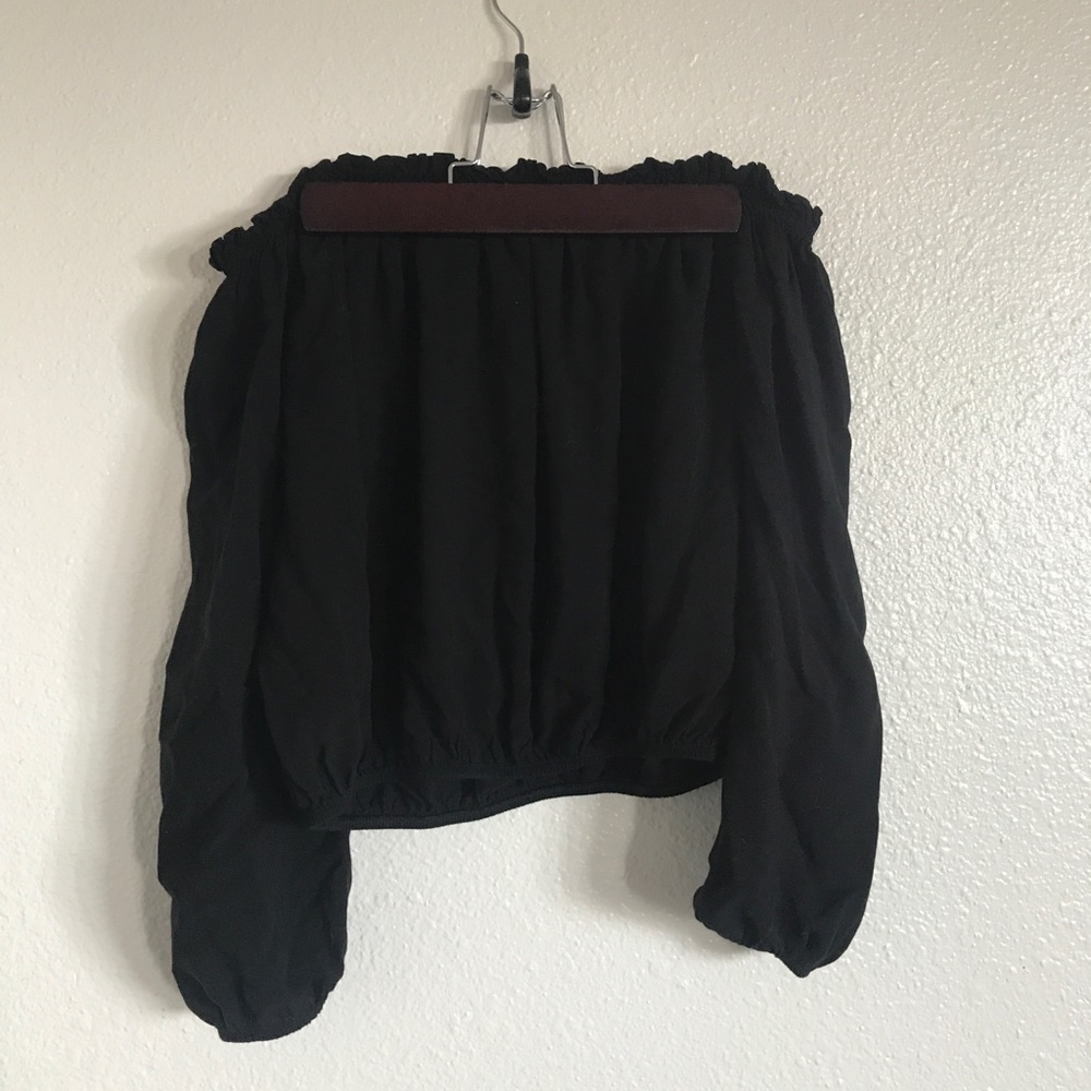 Brandy off-shoulder top